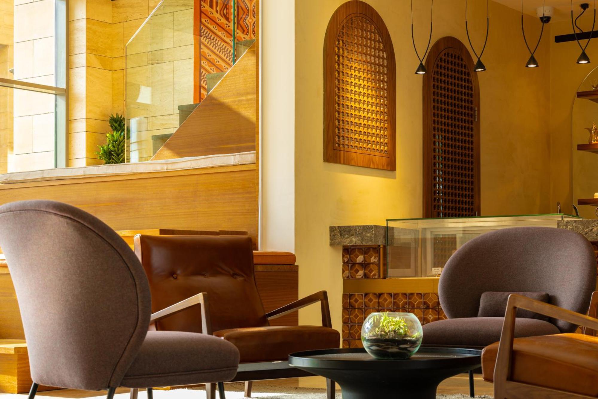 Shirvan Hotel City Yard Džidda Exteriér fotografie The lobby of the hotel