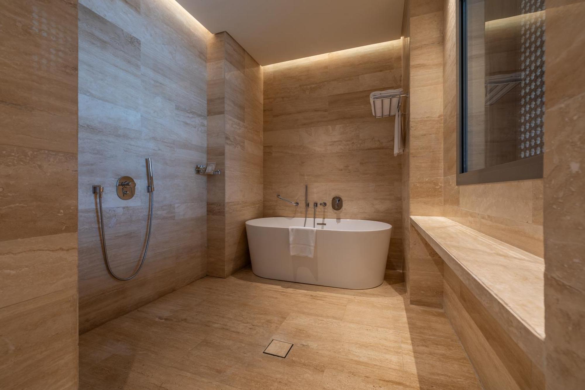 Shirvan Hotel City Yard Džidda Exteriér fotografie Bathroom